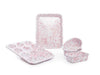 Children’s Enamelware First Bake Set Splatterware Pink Marble
